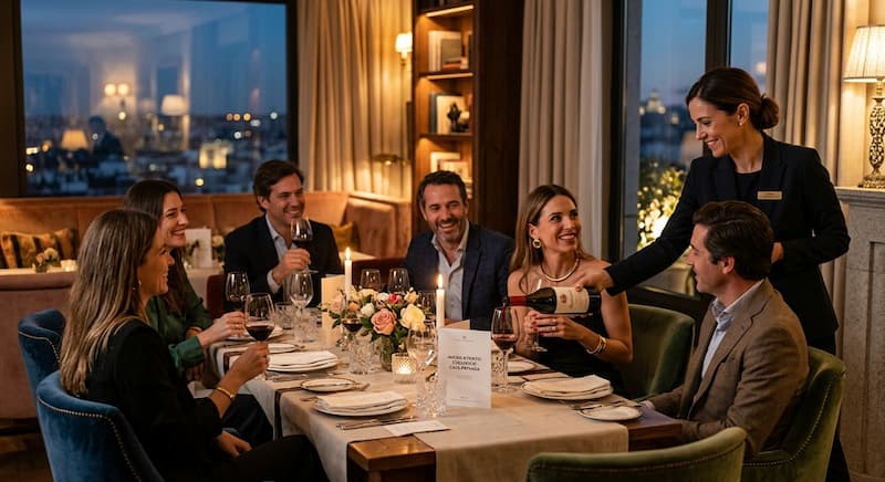 Microevento en un entorno exclusivo con atención personalizada en un espacio íntimo